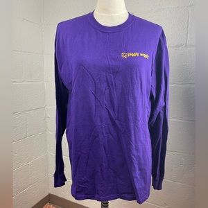 large purple Piggly Wiggly longsleeved T-shirt